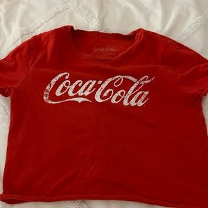 Coca Cola Cropped Shirt